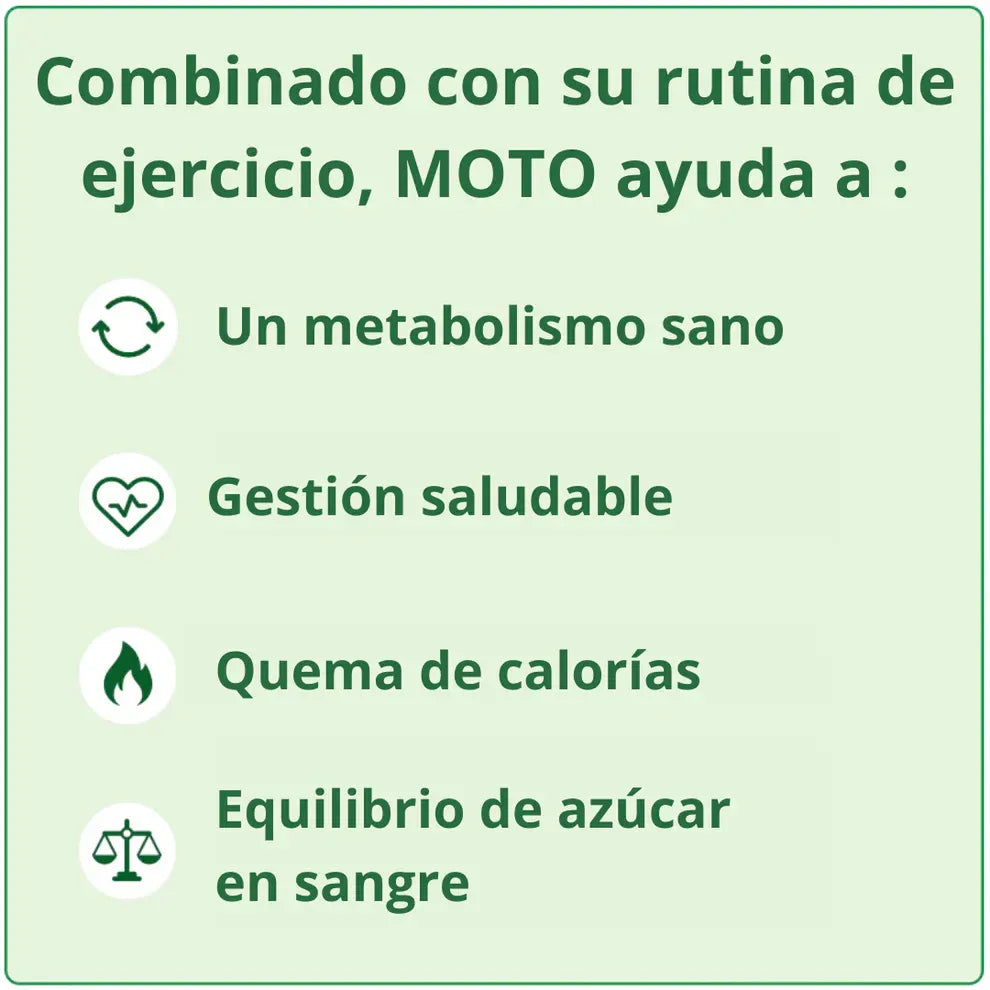 MOTO Vitamina energía Metabólica