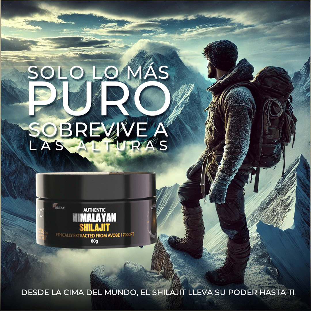 ShilaGold™ – Resina Vital del Himalaya