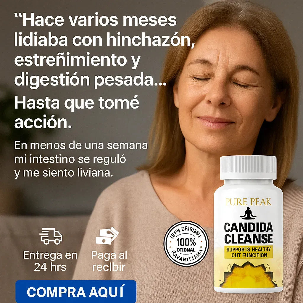 Candiclear Detox™ – Purifica tu intestino, mejora tu digestión