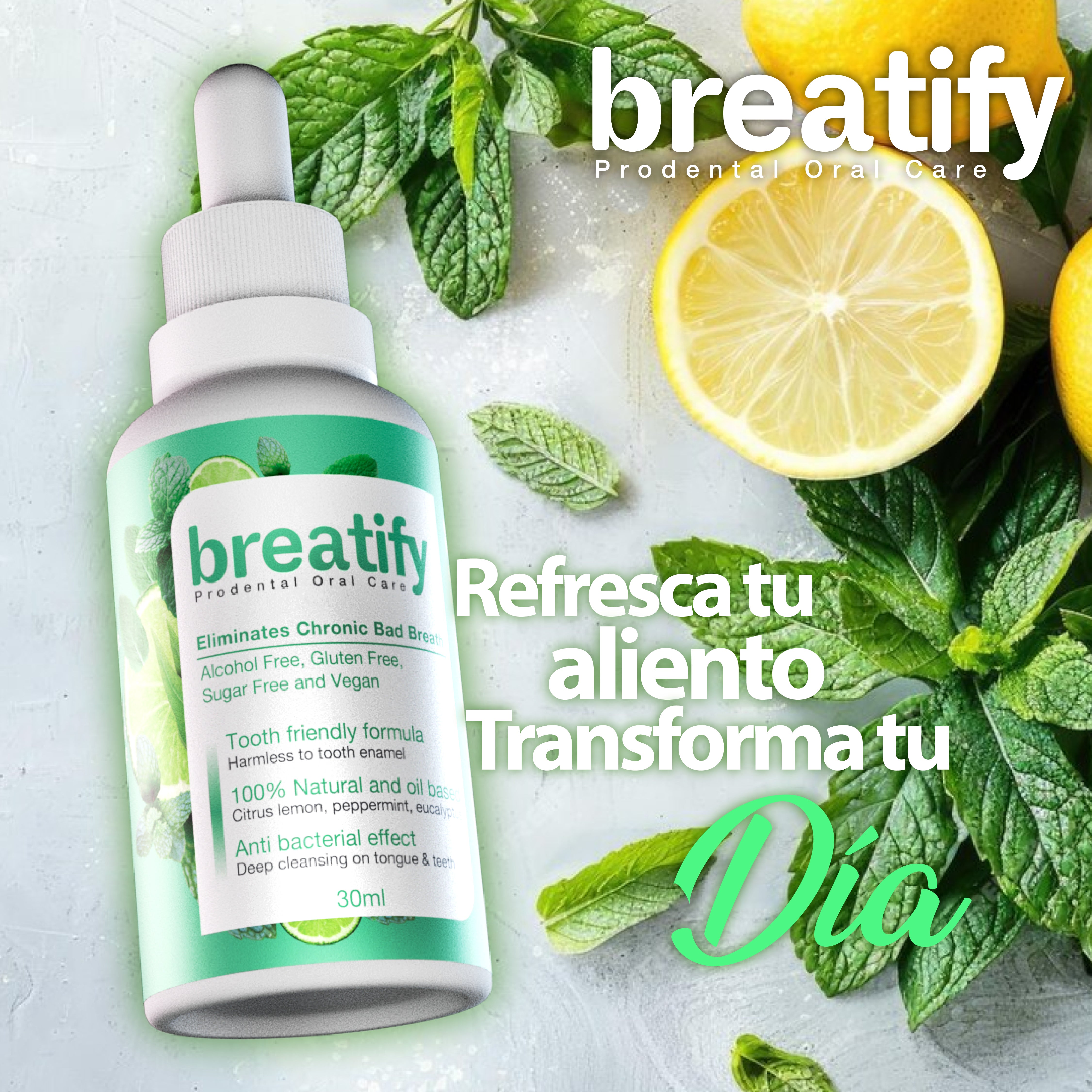 Breatify Fresh Drops™ – Gotas Naturales contra el Mal Aliento