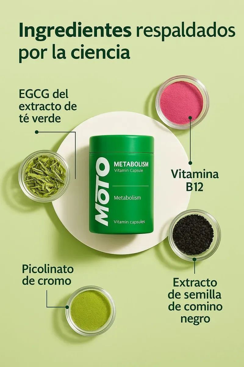 MOTO Vitamina energía Metabólica