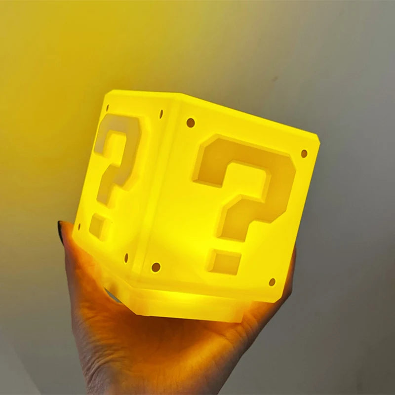 Lámpara Cubo Mario Bros
