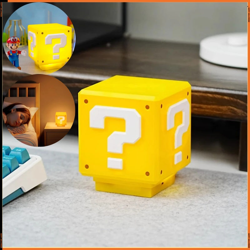 Lámpara Cubo Mario Bros