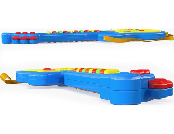 MiniRockStar 🎸: Guitarra Infantil con Sonido, Luces y Micrófono