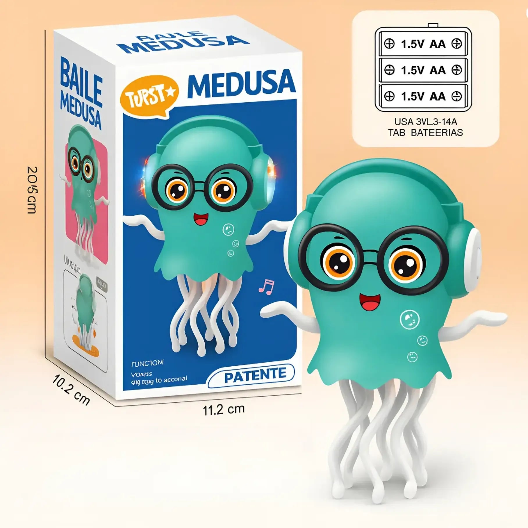 MeduBebé™ – Pulpo Sensorial Interactivo