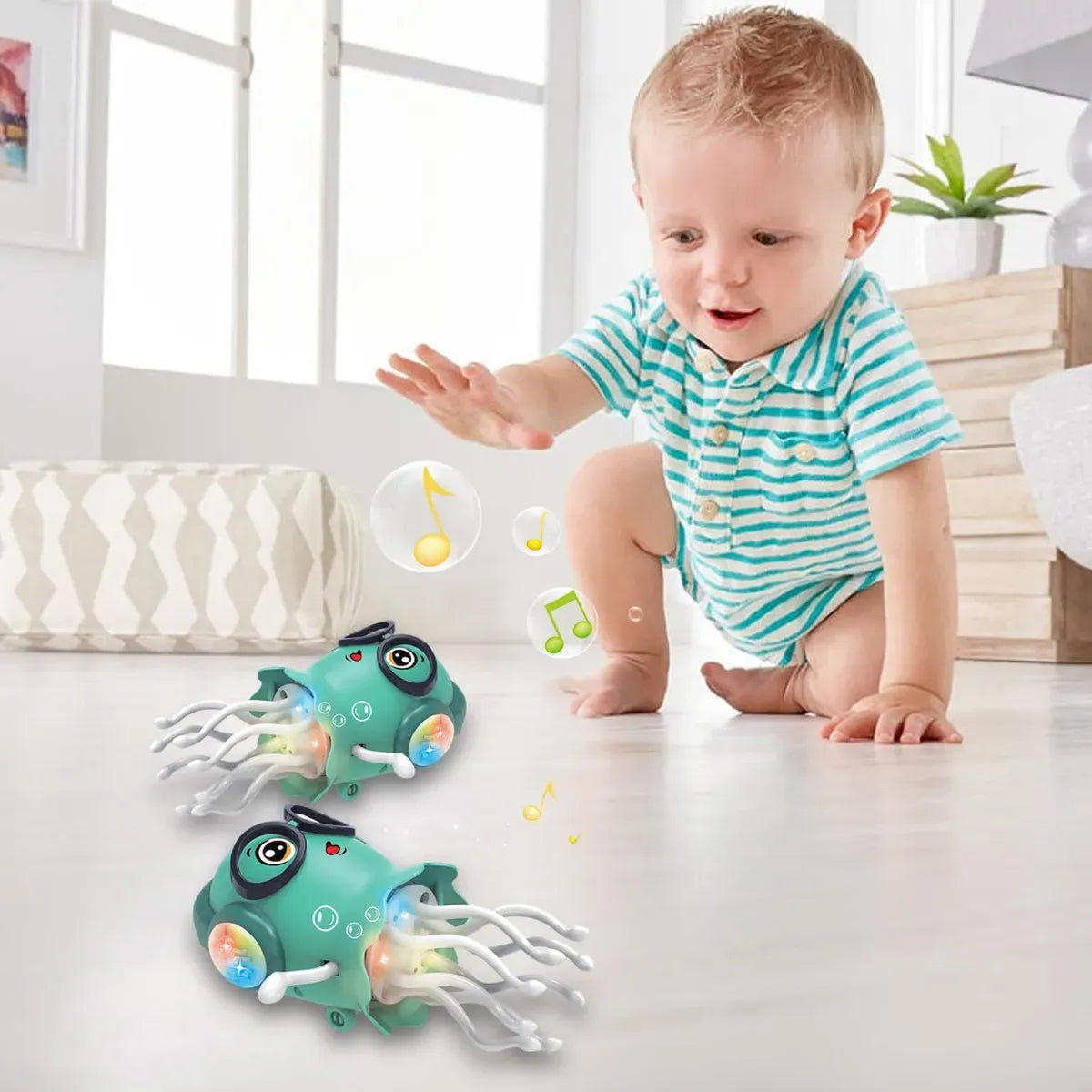 MeduBebé™ – Pulpo Sensorial Interactivo